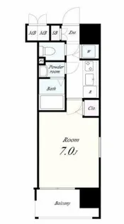 セイワパレス玉造上町台【9階】の間取り