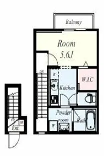 ラフォーレ末広【2階】の間取り