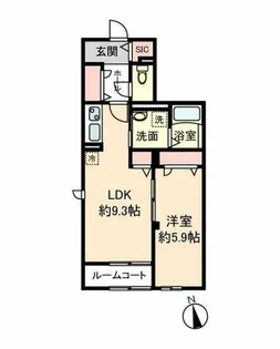 アドバンスグナーデ【2階】の間取り