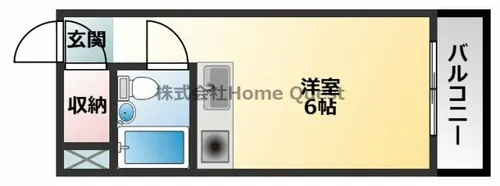 リバーサイドハウス【2階】の間取り