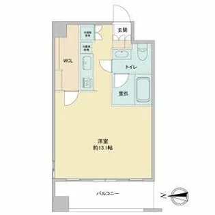 エルブ浄心【4階】の間取り