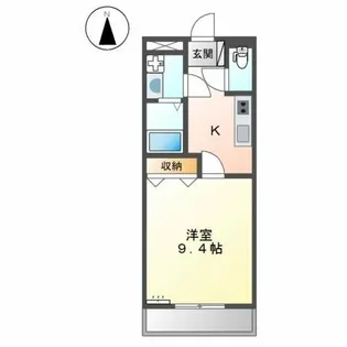 ラベンダー ハイツ【2階】の間取り