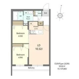 S-RESIDENCE医大南altier【1階】の間取り