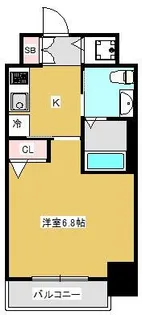 ファーストフィオーレ神戸元町【2階】の間取り