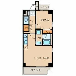 Casa de Partida【4階】の間取り