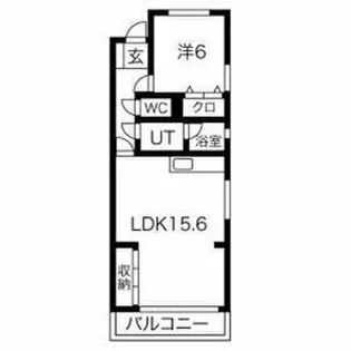コンフォートヒル名東【1階】の間取り