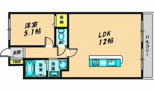 coco vialatte【1階】の間取り