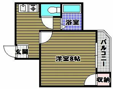 川辺ビル【2階】の間取り