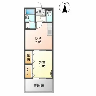 アイランドTakashi【1階】の間取り