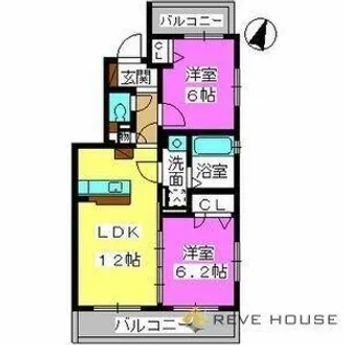 福岡県福岡市南区柳瀬1丁目【マンション】の間取り