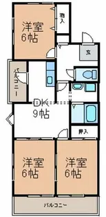 ルミエールB【2階】の間取り