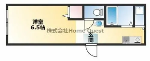 サカエマンション【1階】の間取り