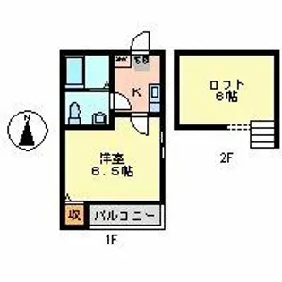エトワール白金【1階】の間取り