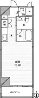 アーデンタワー南堀江【10階】の間取り