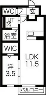 アコード勧修【1階】の間取り