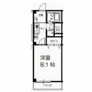 グランデージフルール【1階】の間取り