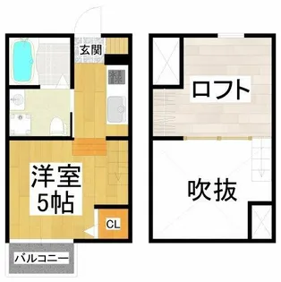 AVENIR【1階】の間取り