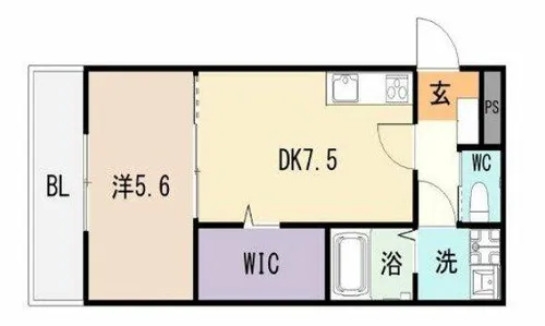 クレストメゾン【3階】の間取り