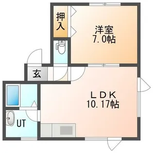 エムハイム【2階】の間取り
