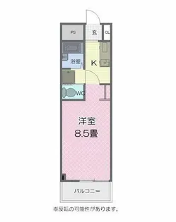 アーバンハイツ石塚【201号室】の間取り
