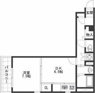 パルテールゴキソ【2階】の間取り