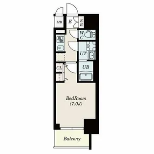 S-RESIDENCE熱田Ⅱ【13階】の間取り