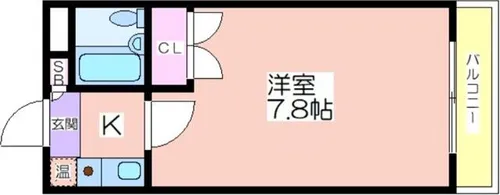 アイブライト【2階】の間取り