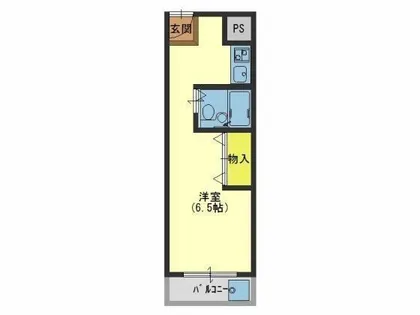 パレスコート【6階】の間取り