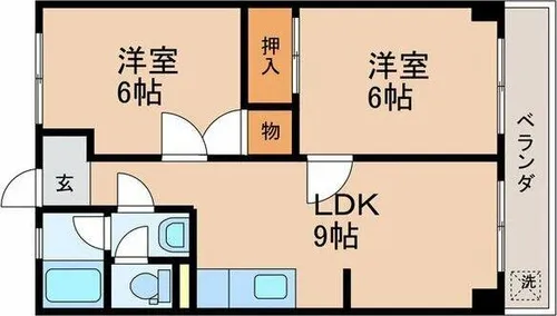 マルトウビル【3階】の間取り