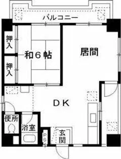 第7スカイビル【5階】の間取り