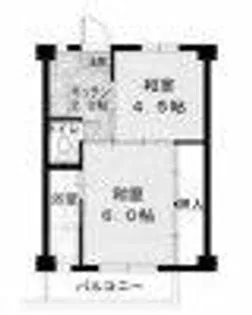 ビレッジハウス沼小柳5号棟【3階】の間取り