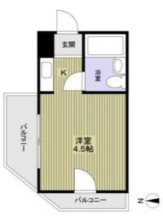 ルネッサンス32番館【3階】の間取り