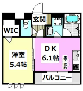 シャーメゾン広陽【102号室】の間取り