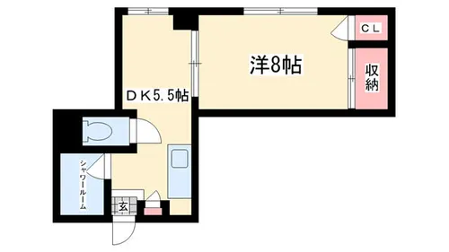 第二山手マンション【502号室】の間取り