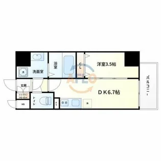 ソルテラス本庄西クレアスト【5階】の間取り