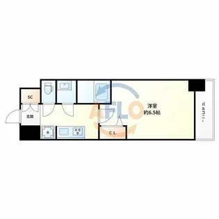 フォーリアライズ淡路ライツ【3階】の間取り