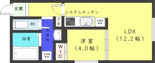 北海道札幌市中央区南十二条西9丁目【マンション】の間取り