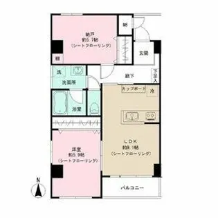 T’sROOM【3階】の間取り