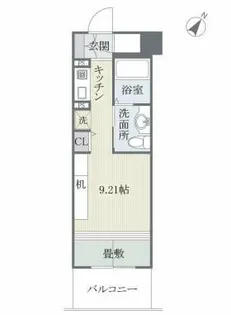 フェルト627【2階】の間取り