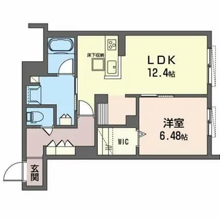 ShaMaison La Vie Ideale【1階】の間取り