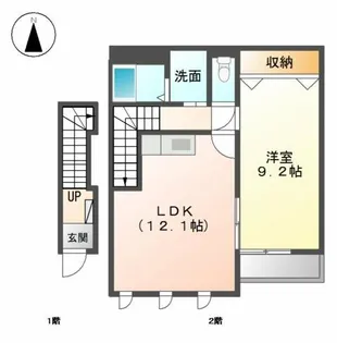 トロワ アンジェロ【2階】の間取り