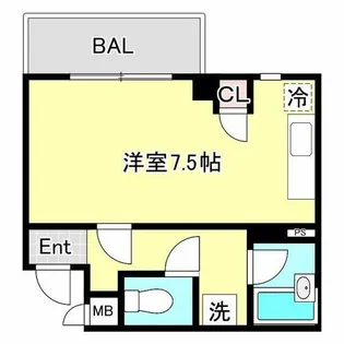 夕陽丘プラトー【3階】の間取り