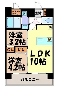 プレサンス千種駅前レガート【12階】の間取り