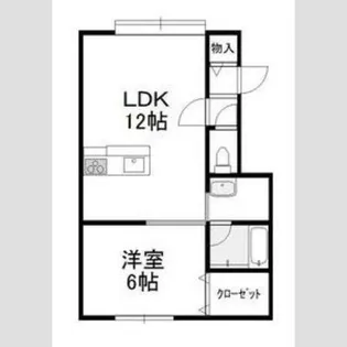 ドリームルーストM【2-B号室】の間取り