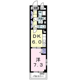 カランサ【3階】の間取り