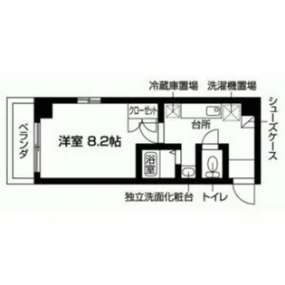 Avenir朱雀【3階】の間取り
