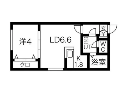 シープレーリー【4階】の間取り