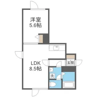 サンヴィレッジ楓【2階】の間取り