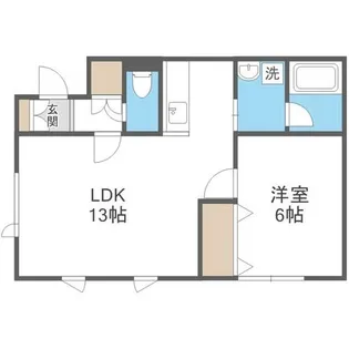 パセリーナ発寒【3階】の間取り