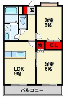 ペットビレッジKATO【305号室】の間取り